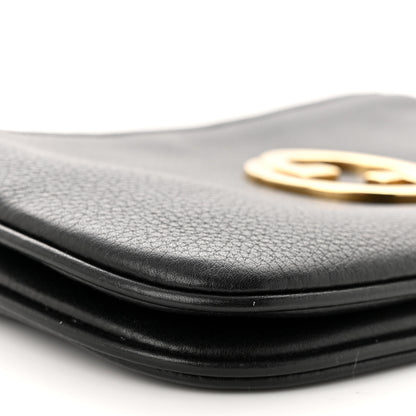 Gucci Roxy Calfskin Web Mini Blondie Crossbody Bag Black 10 of 12