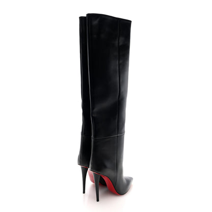 Christian Louboutin Calfksin Astrilarge Botta Knee Boots 39 Black 4 of 8