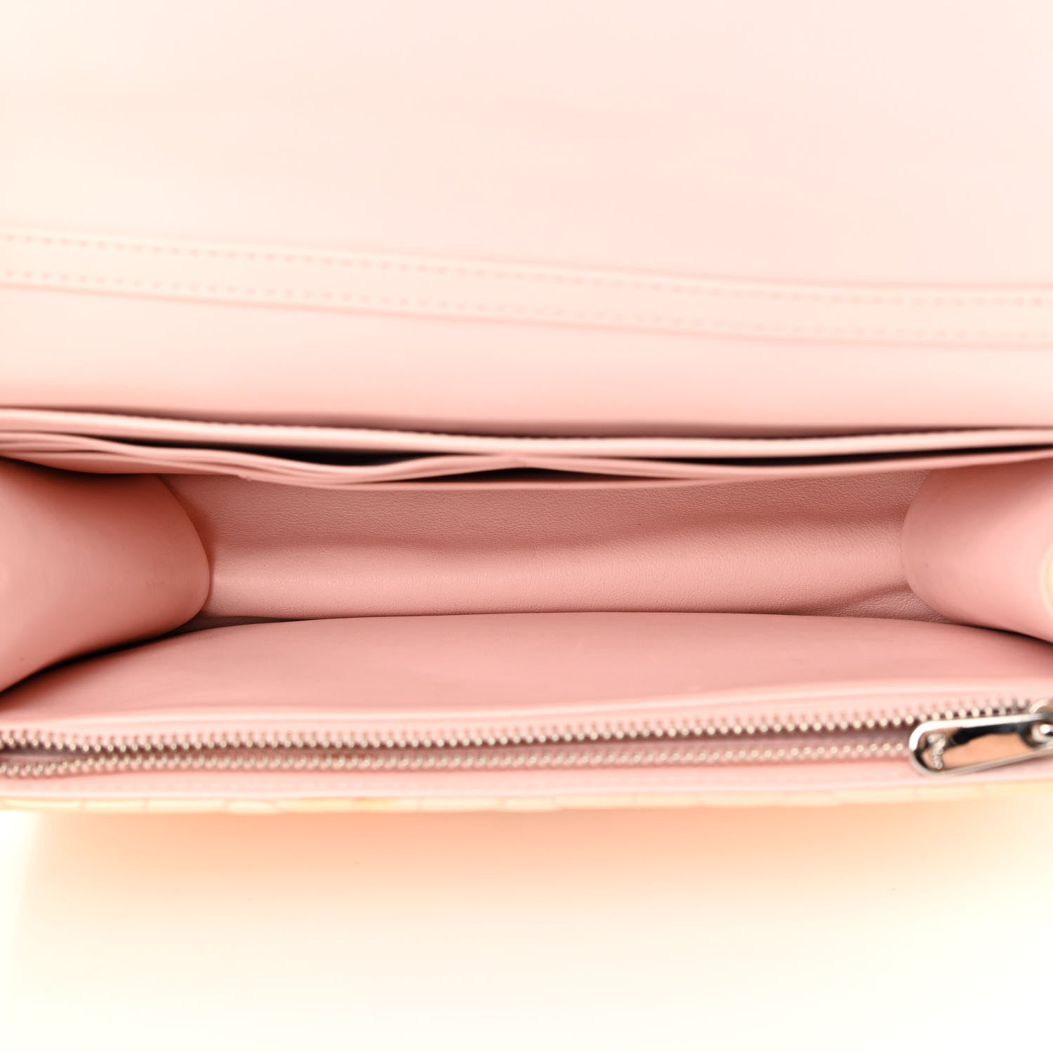 Christian Dior Patent Cannage Miss Dior Promenade Pouch Pink 6 of 18