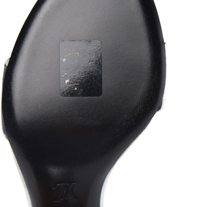 Louis Vuitton Calfskin Silver Light Sandal 38 Argent 9 of 9