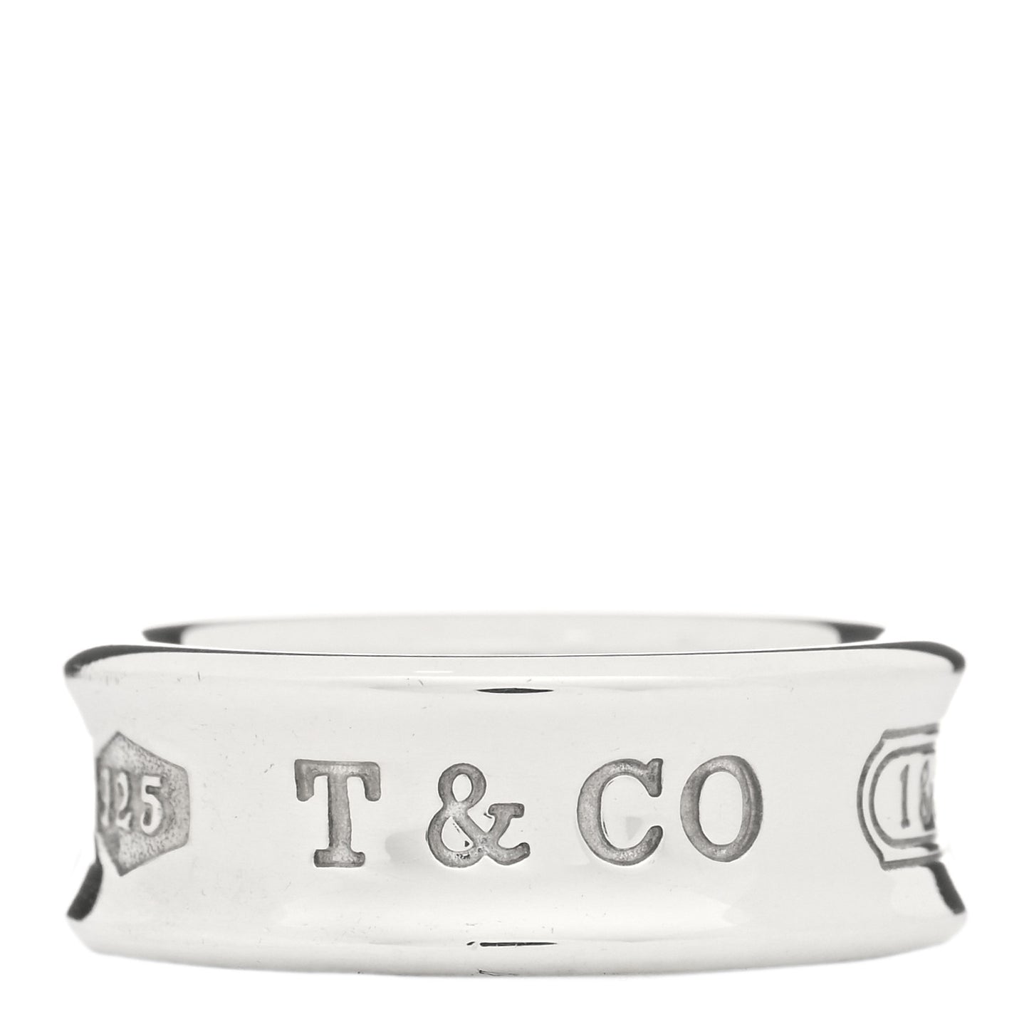 Sterling Silver 1837 Band Ring 49 5