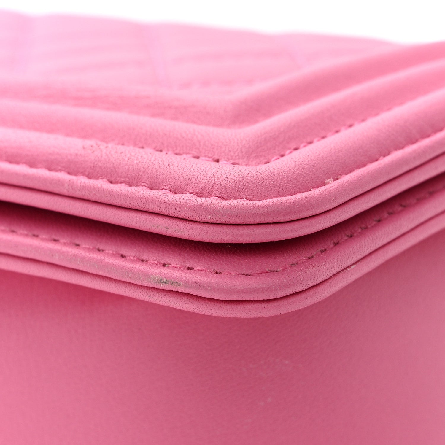 Chanel Lambskin Quilted Medium Boy Flap Pink 12 of 15