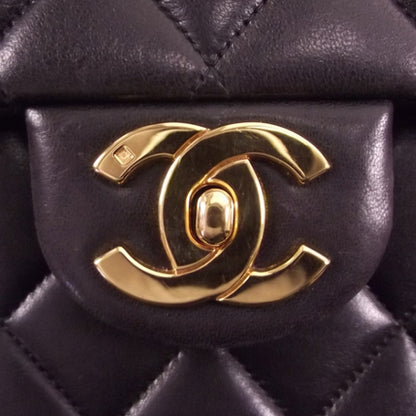 Chanel Lambskin Quilted Backpack Black 15 of 15