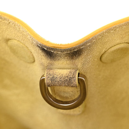 Prada City Calf Medium Galleria Double Zip Tote Yellow 12 of 25