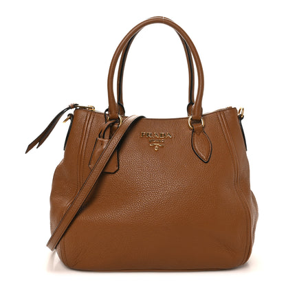 Prada Vitello Phenix Tote Cannella 1 of 9