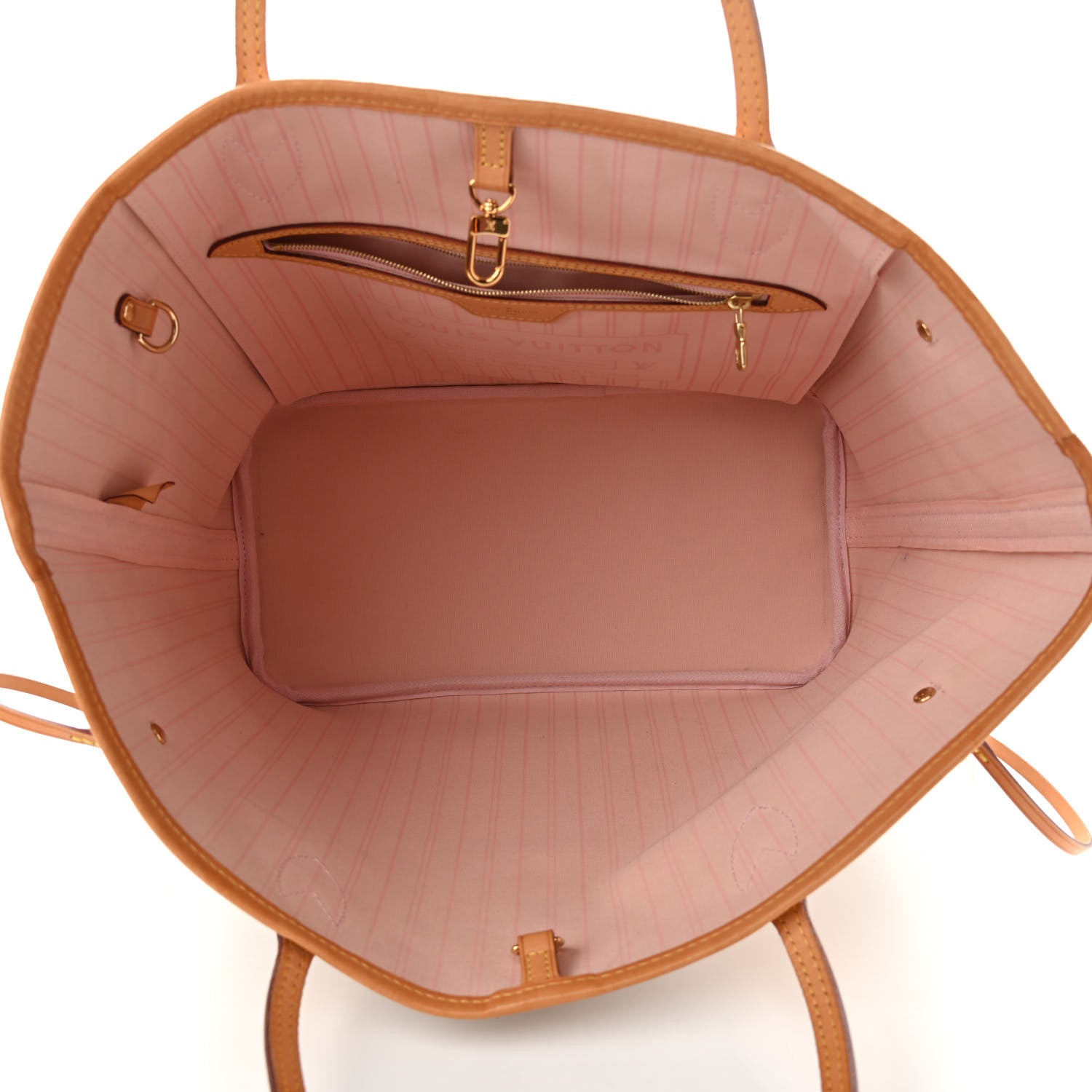 Louis Vuitton Damier Azur Neo Neverfull MM Rose Ballerine 6 of 13