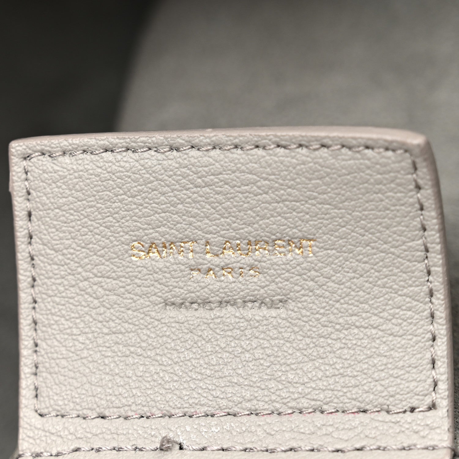 Saint Laurent Calfskin Large Shopping Tote Earth 6 of 10