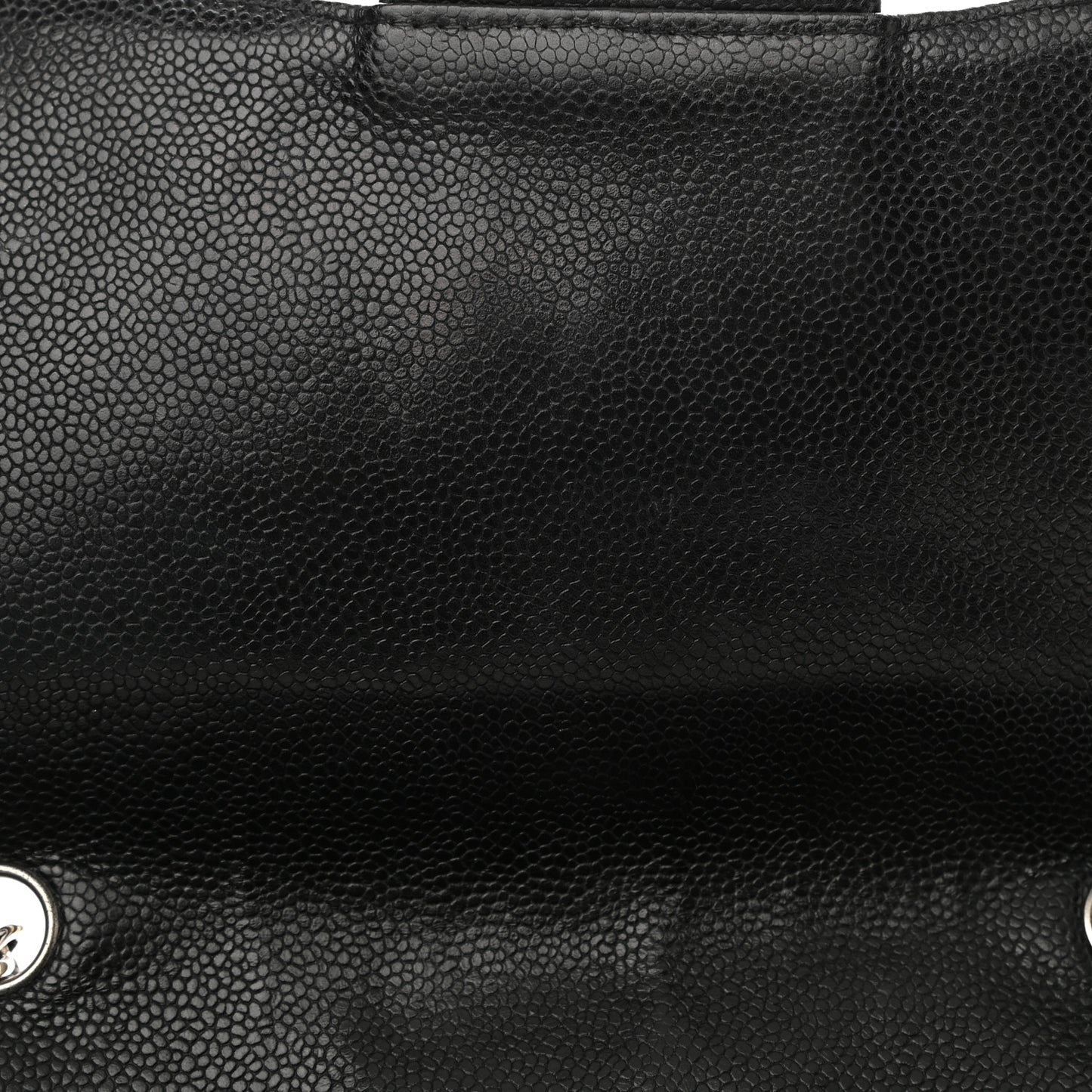 Caviar Quilted Jumbo Single Flap Black