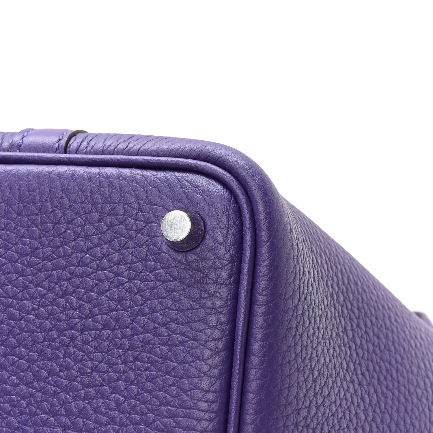 Hermes Taurillon Clemence Picotin Lock 18 PM Purple 10 of 13
