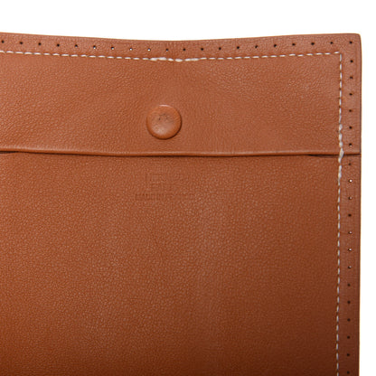 Hermes Swift Perforated Billfold Wallet Gold 6 of 6