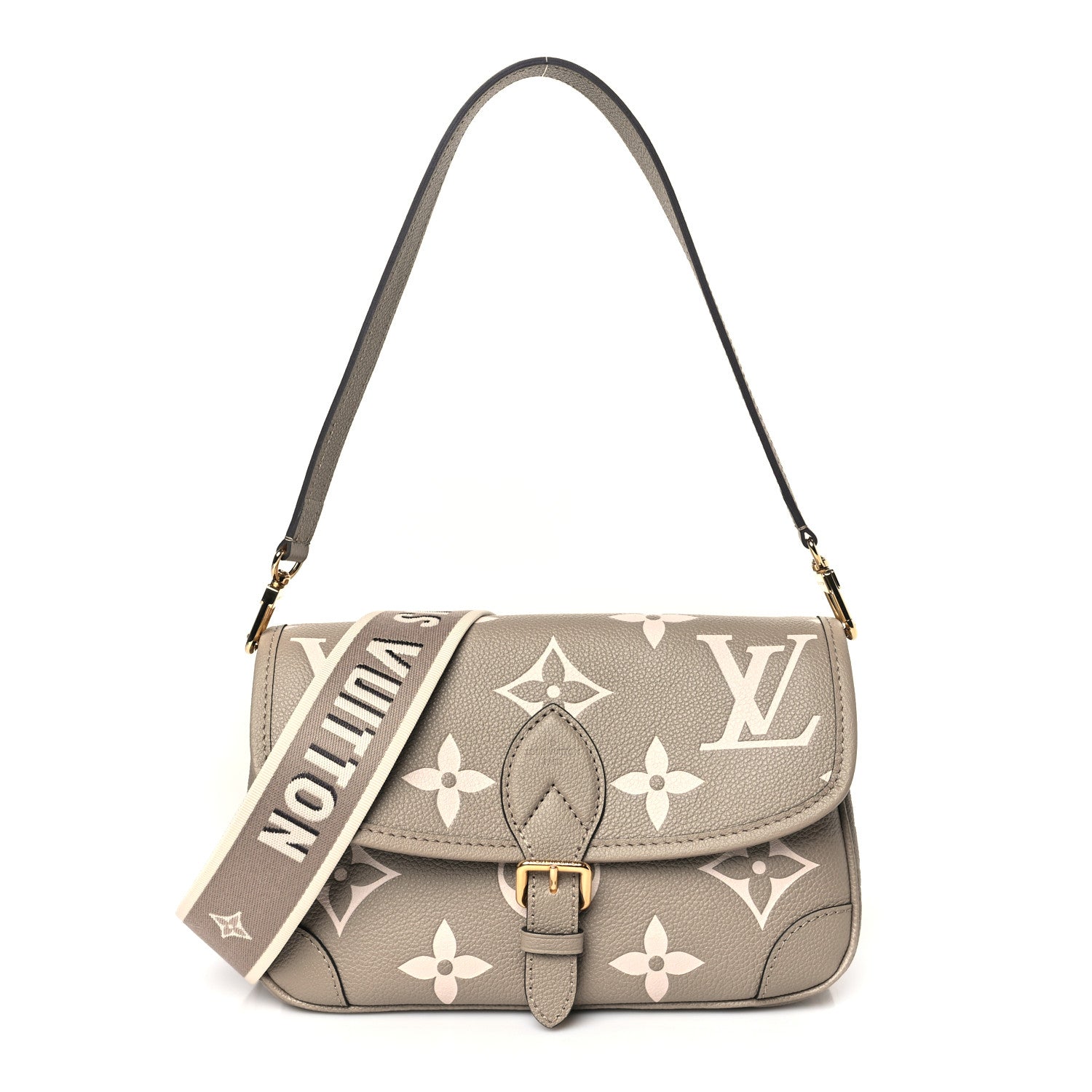 Louis Vuitton Empreinte Monogram Giant Diane Tourterelle Creme 1 of 9