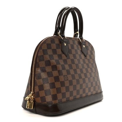 Louis Vuitton Damier Ebene Alma MM 3 of 12