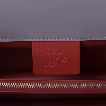 Christian Louboutin Calfskin Large Elisa Shoulder Bag Fume 8 of 9