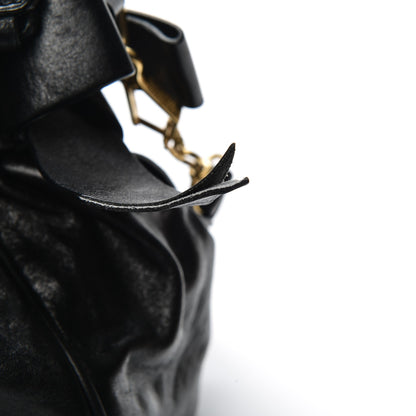 Miu Miu Vitello Lux Medium Bow Bag Nero Black 9 of 11