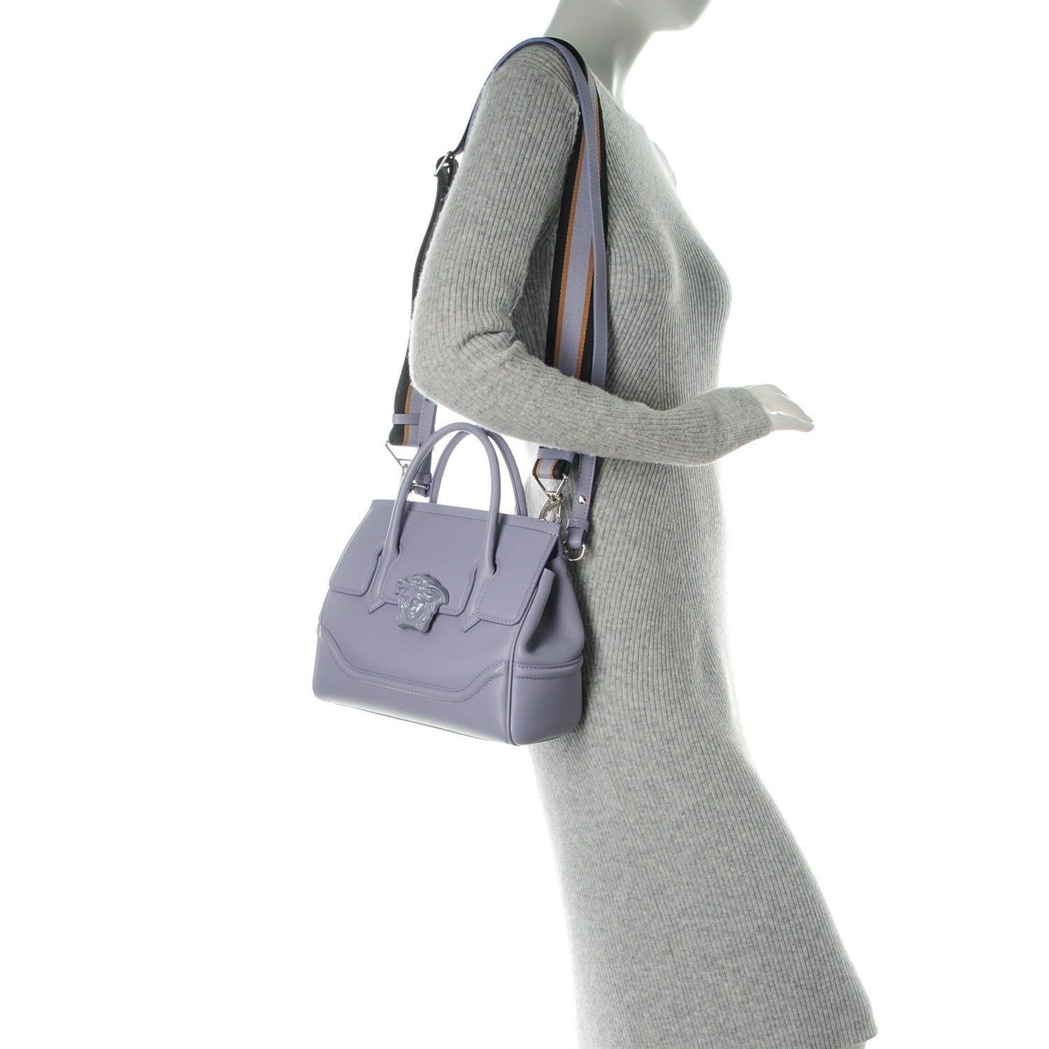 Versace Calfskin Medium Palazzo Empire Bag 2 of 7