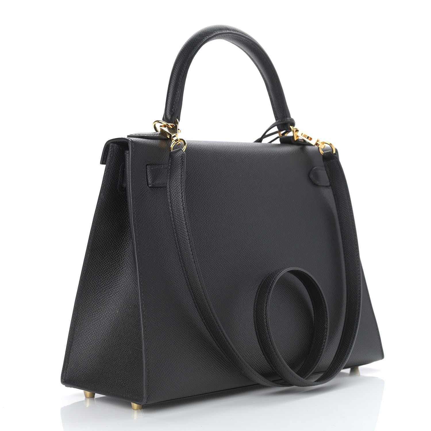 Hermes Epsom Kelly Sellier 28 Black 3 of 15