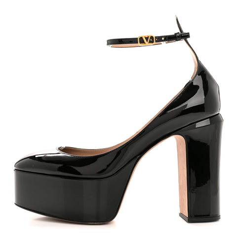 Patent Tan-Go 55/155mm Platform Pumps 41 Black