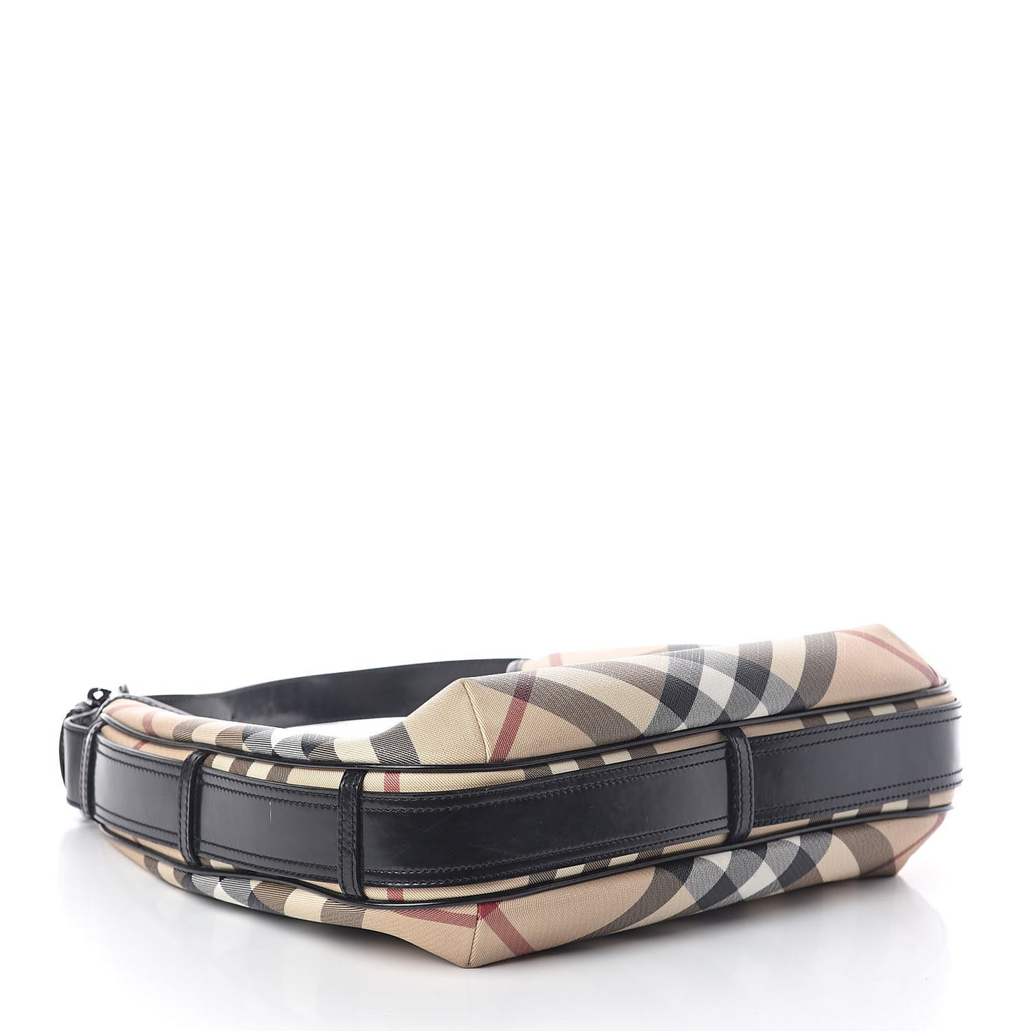 Supernova Check Medium Barton Hobo Black