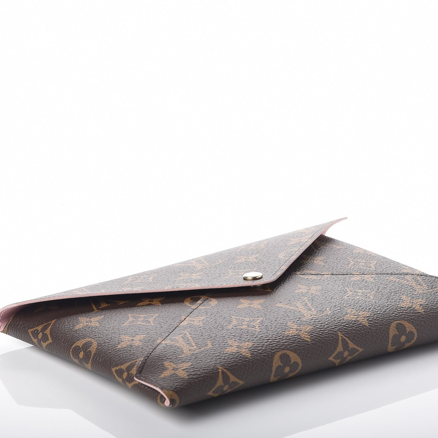 Monogram Large Kirigami Pochette Insert Rose Ballerine