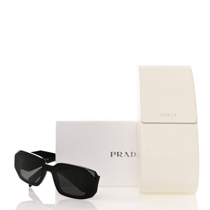 Prada Acetate Symbole Sunglasses SPR 17W Black 2 of 8
