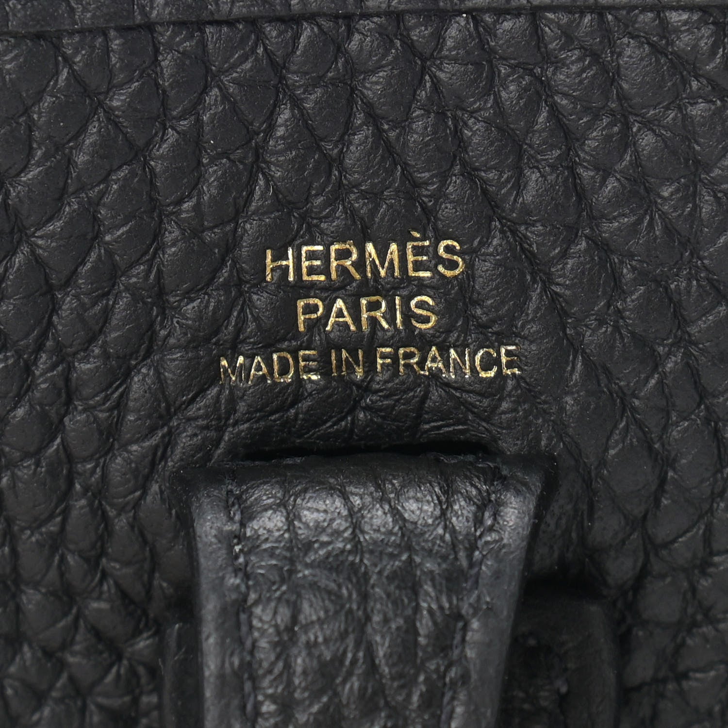 Hermes Taurillon Clemence Evelyne TPM Black 6 of 9