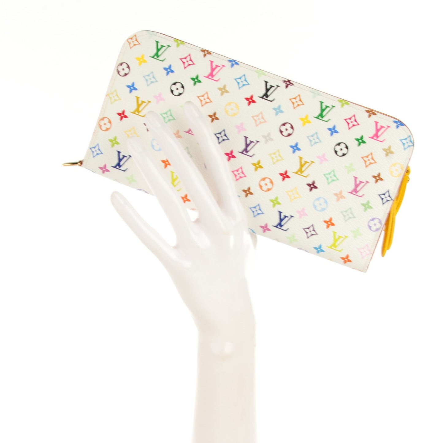 Monogram Multicolor Insolite Wallet White Citron