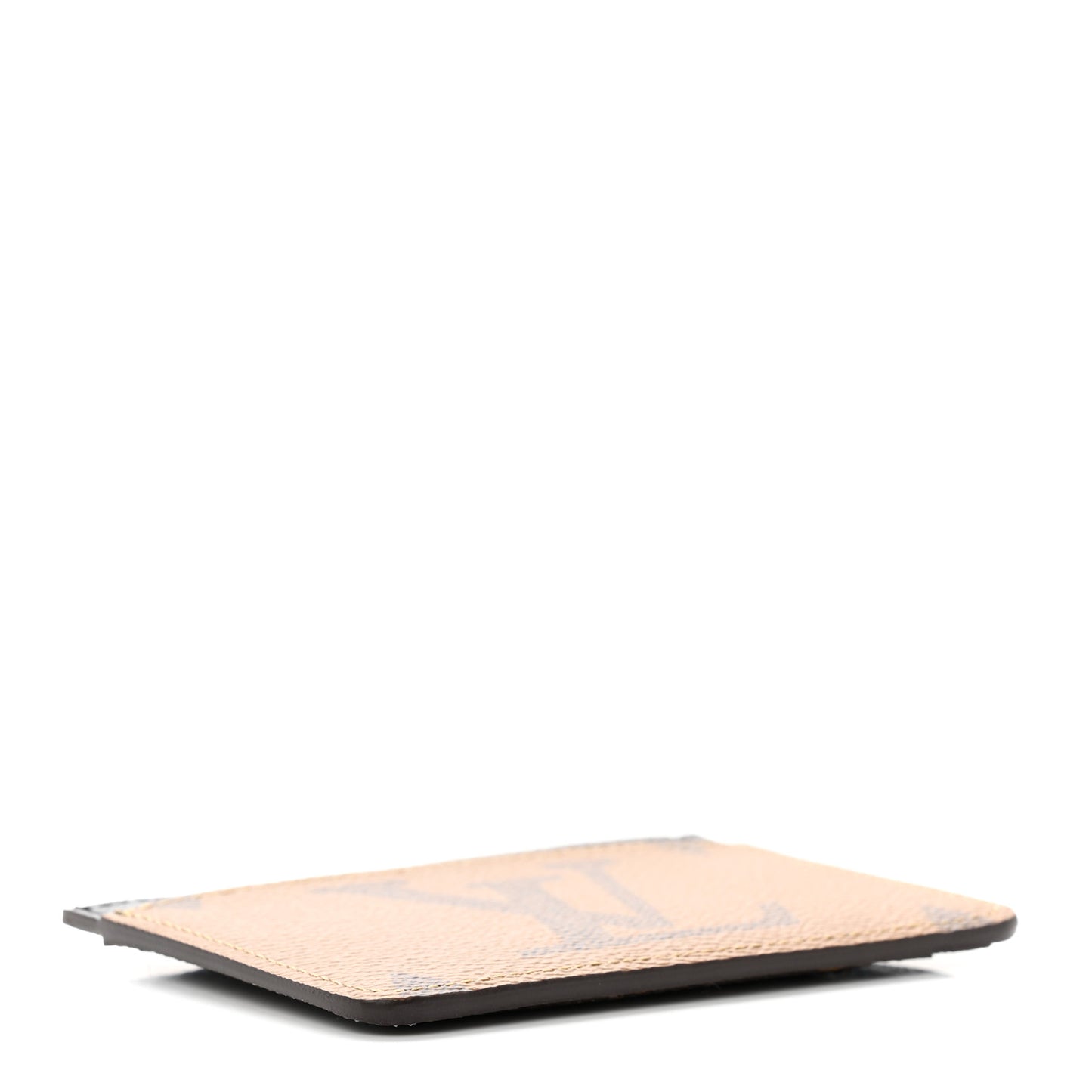Reverse Monogram Side Up Card Holder