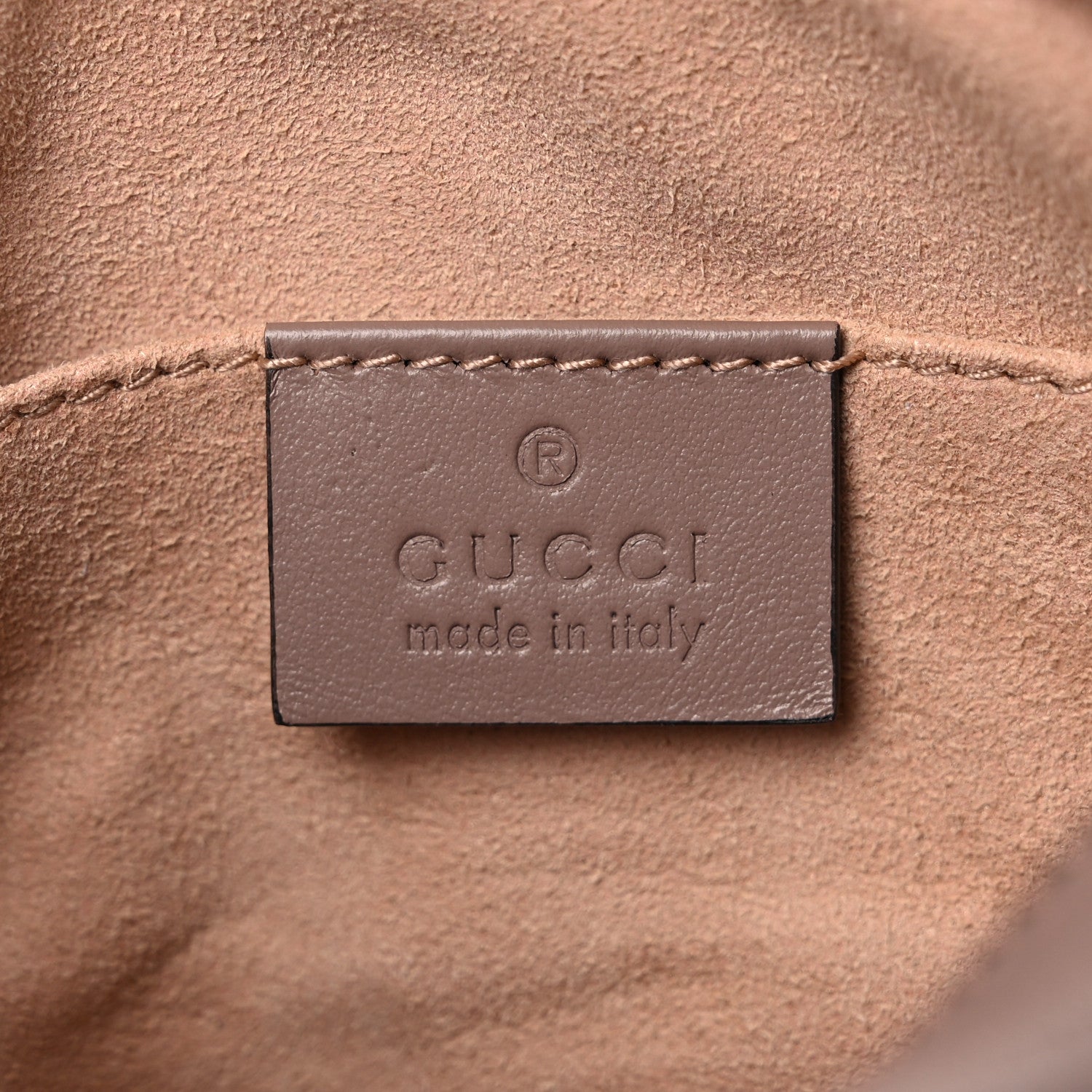 Gucci Calfskin Matelasse Mini GG Marmont Chain Shoulder Bag Porcelain Rose 6 of 11