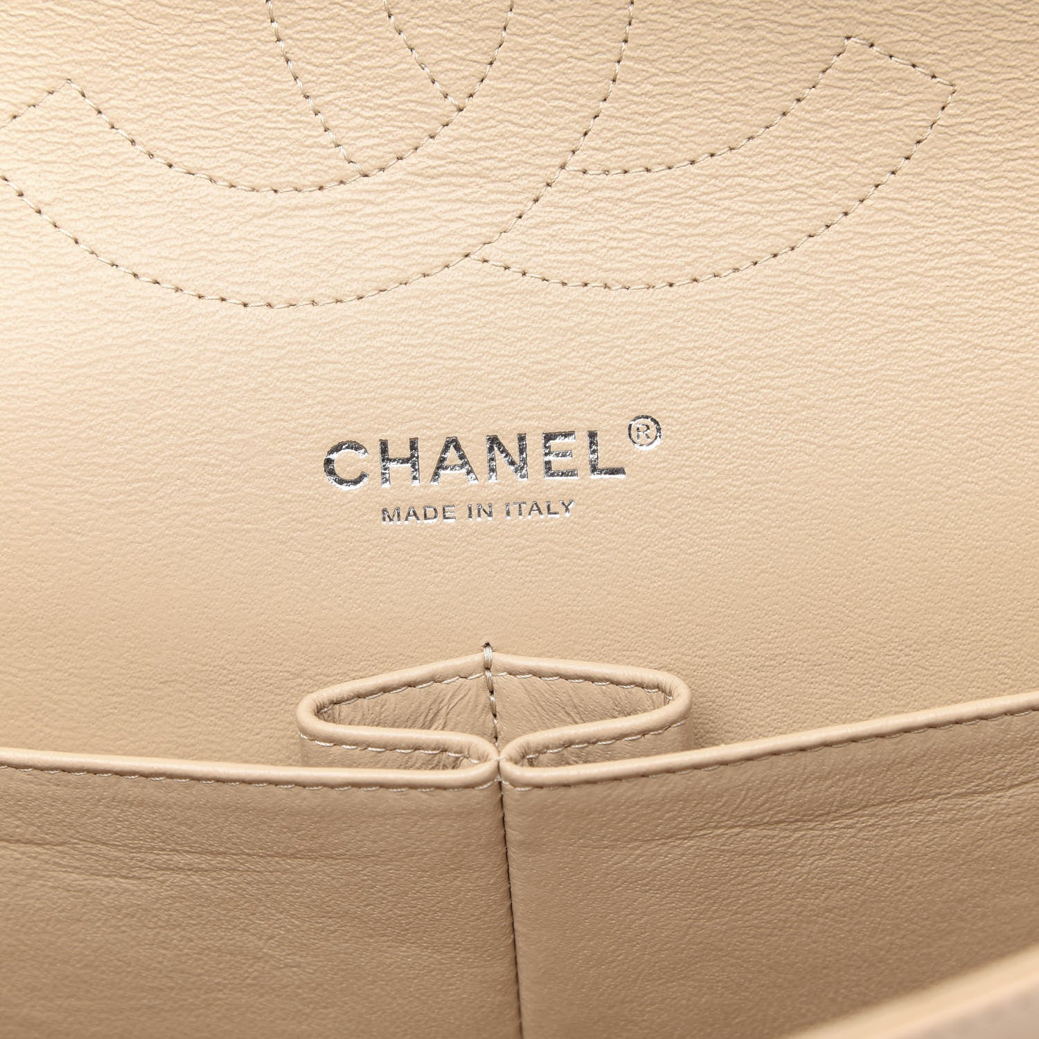 Chanel Caviar Quilted Jumbo Double Flap Beige Clair 6 of 14