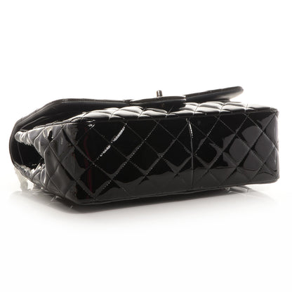 Chanel Patent Jumbo Double Flap Black 5 of 9