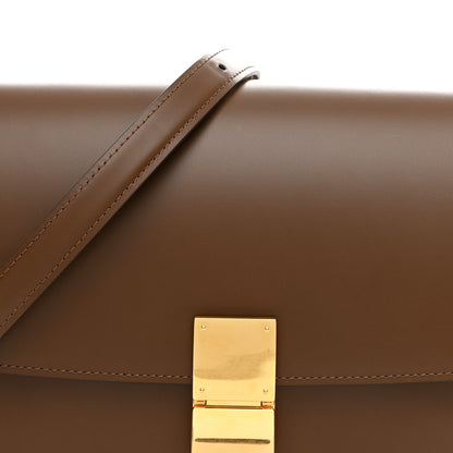 Celine Box Calfskin Medium Classic Box Flap Bag Camel 8 of 11