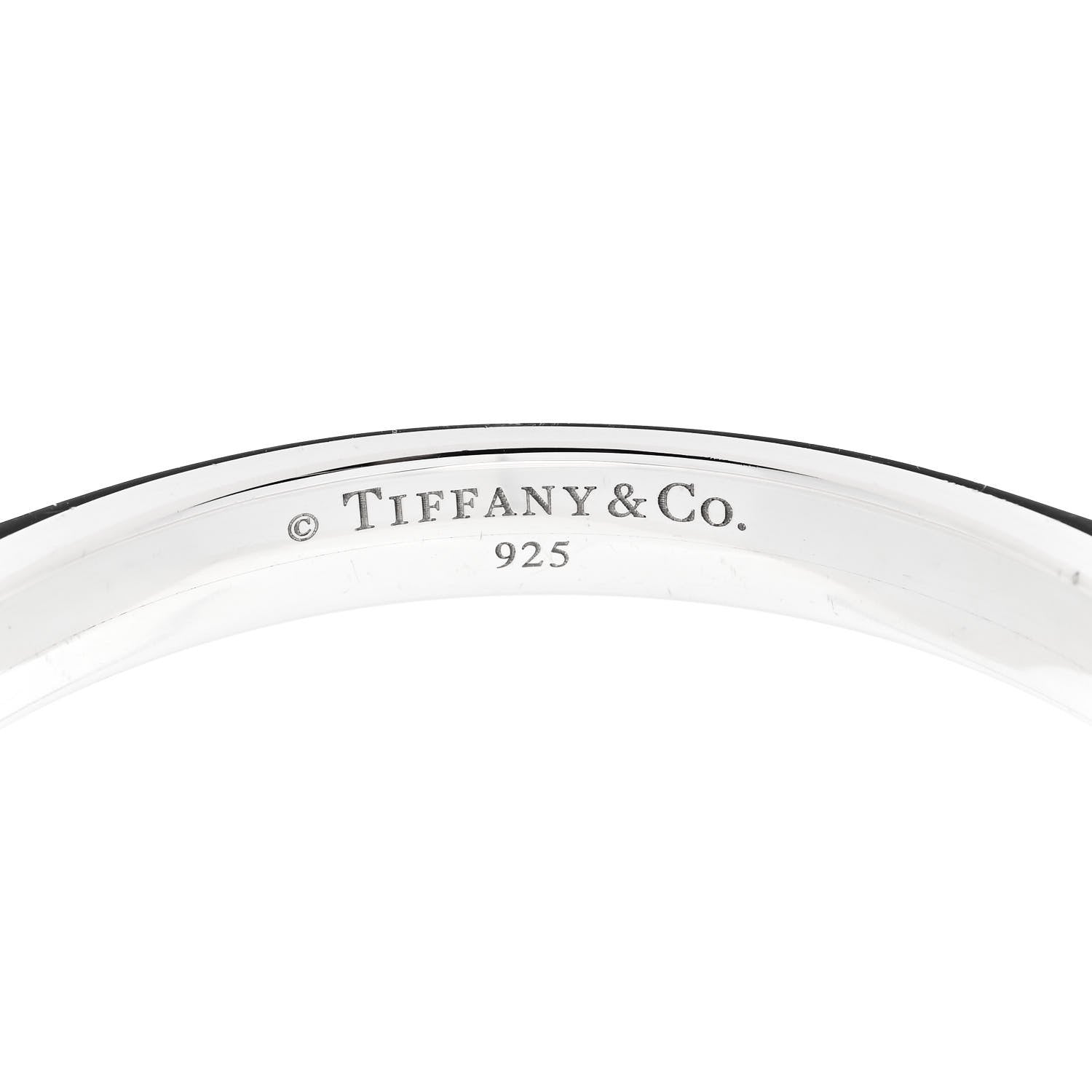 Tiffany Sterling Silver Square Bangle Bracelet 4 of 5