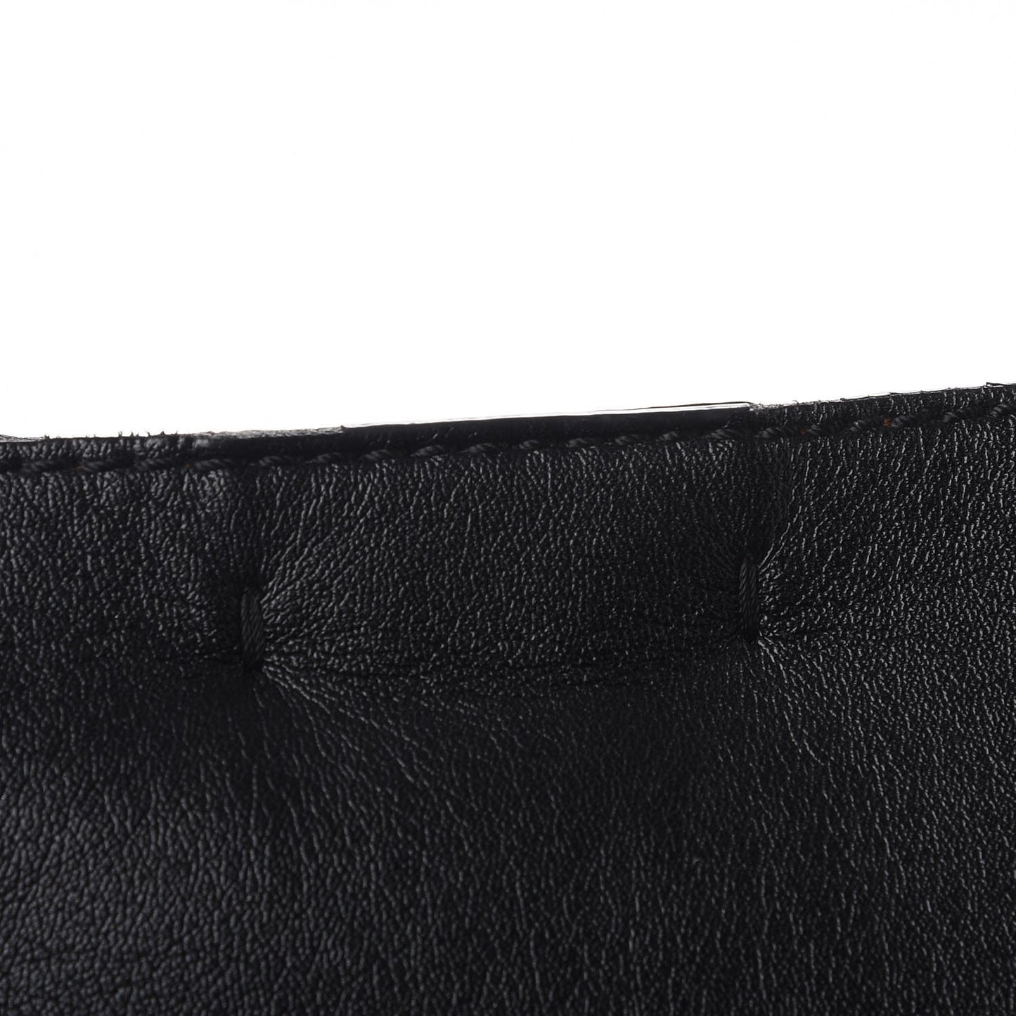 Eco Alter Nappa Embroidered Flower Bucket Bag Black