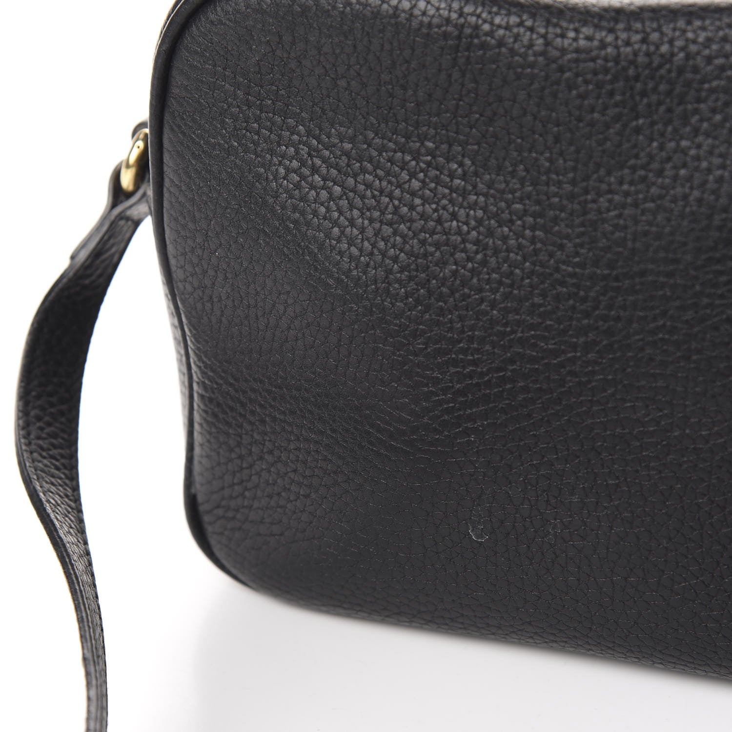 Gucci Pebbled Calfskin Small Soho Disco Bag Black 10 of 11