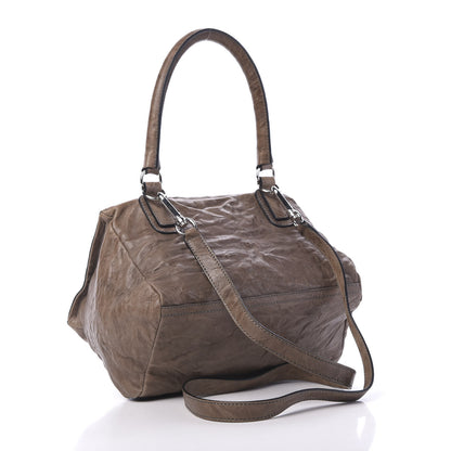 Givenchy Tumbled Sheepskin Small Pandora Charcoal 2 of 10