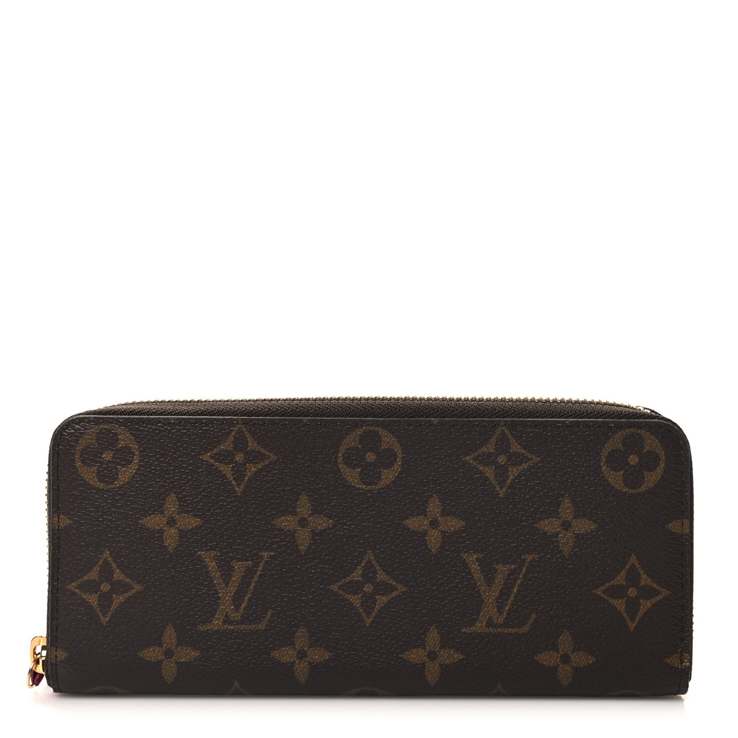 Monogram Clemence Wallet Fuchsia