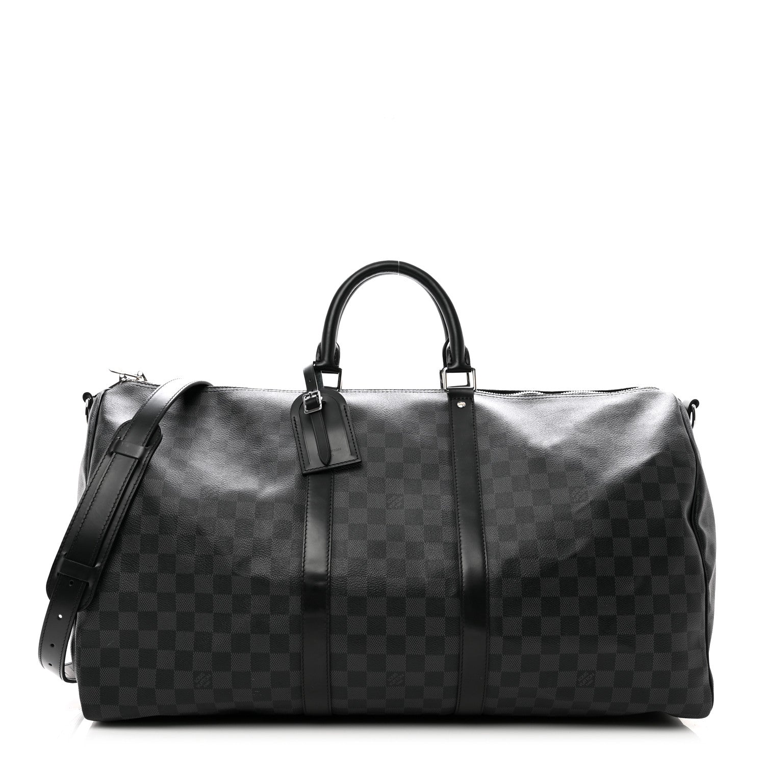 Louis Vuitton Damier Graphite Keepall Bandouliere 55 1 of 10