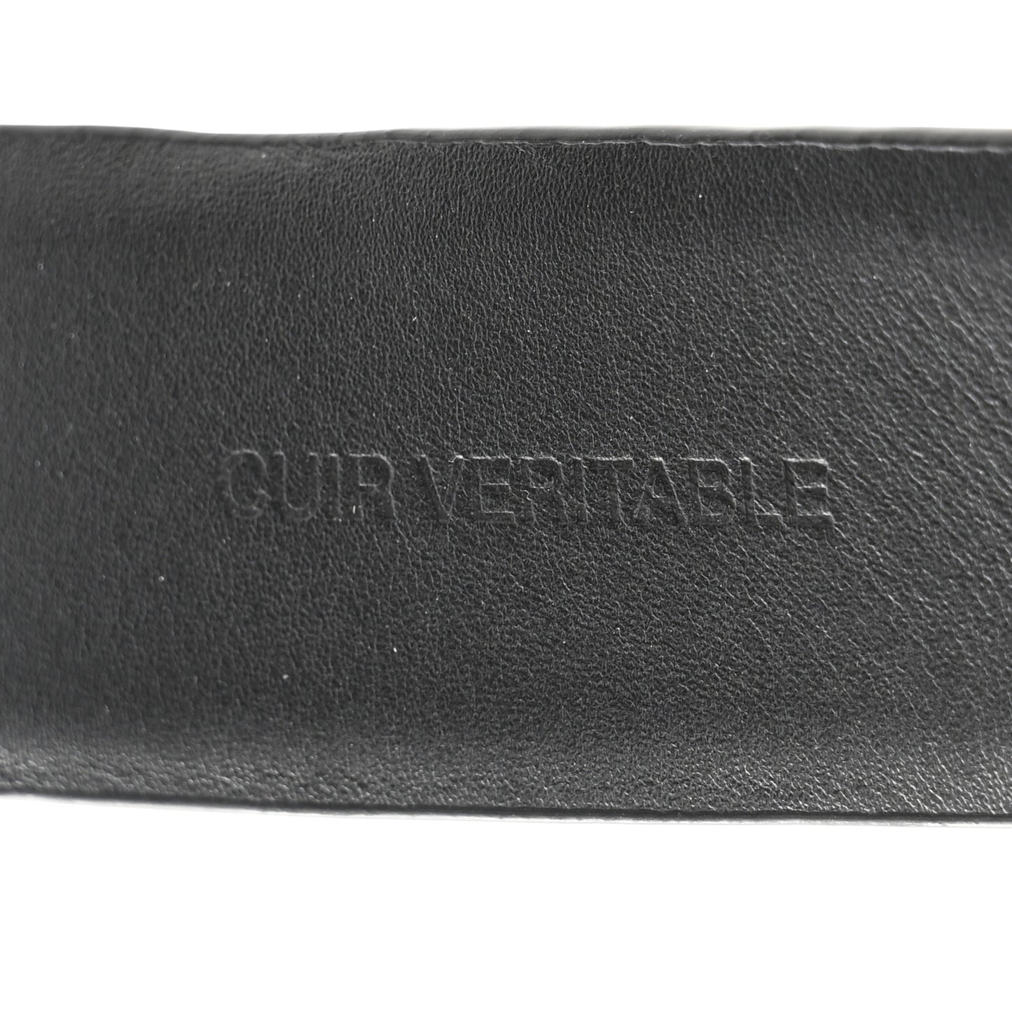 Calfskin CC Hearts Belt 90 36 Black