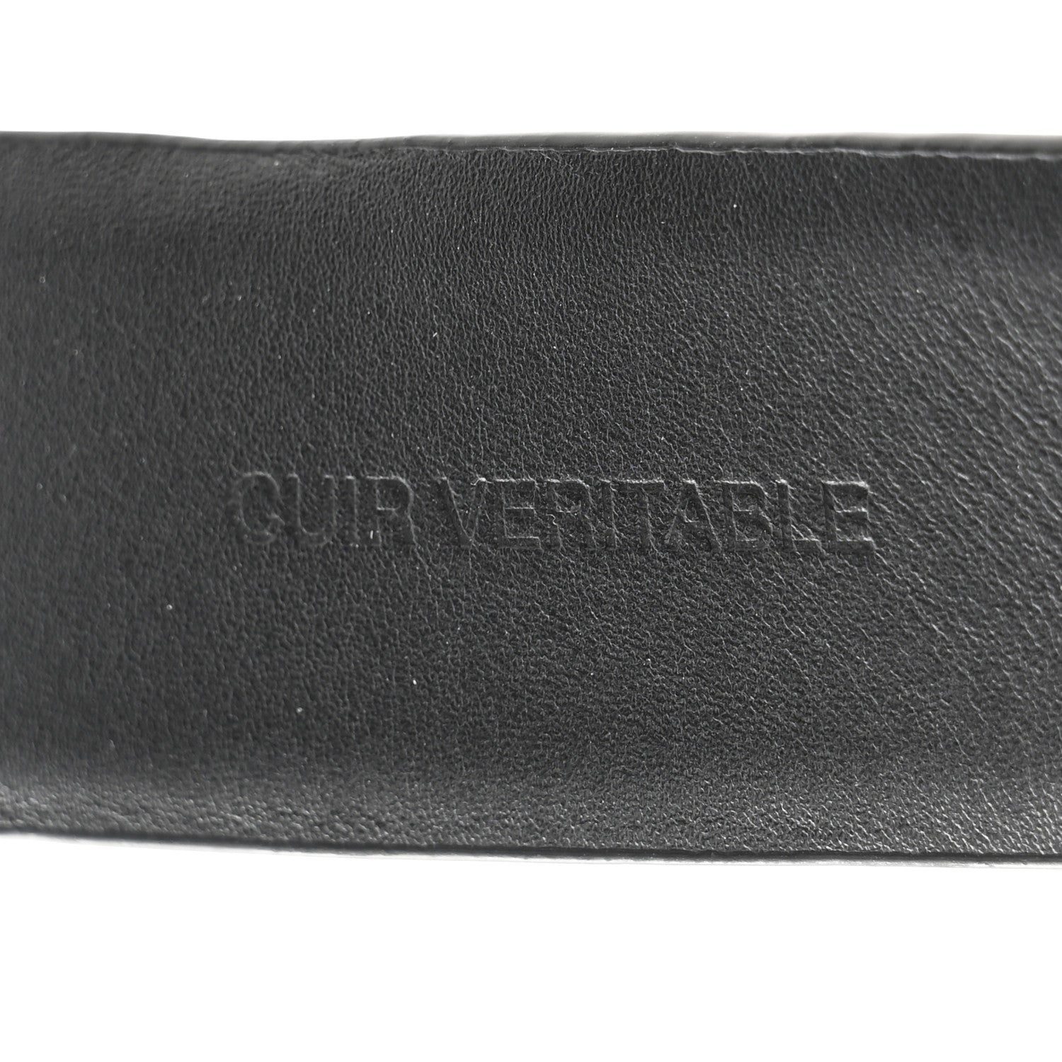 Chanel Calfskin CC Hearts Belt 90 36 Black 5 of 7