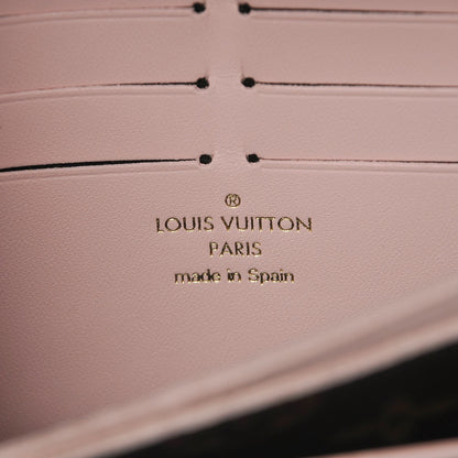 Louis Vuitton Monogram Flore Wallet Rose Ballerine 6 of 9