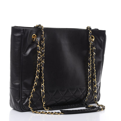 Chanel Lambskin Quilted Shoulder Bag Black 3 of 14