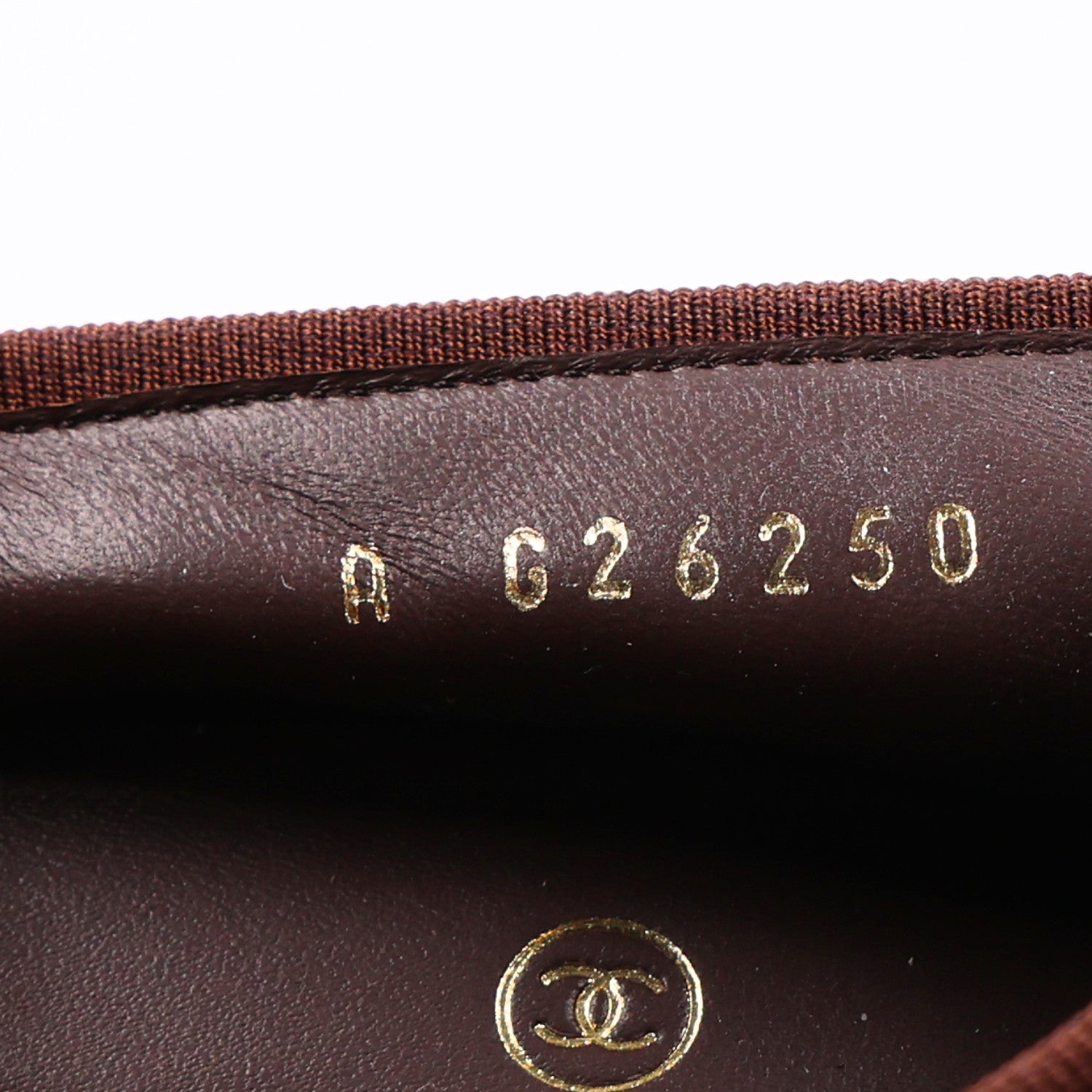 Chanel Lambskin Quilted CC Cap Toe Ballerina Flats 39 Brown 9 of 10