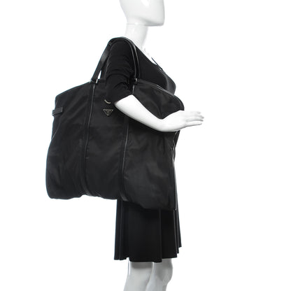 Prada Tessuto Nylon Viaggio Garment Bag Black 2 of 10