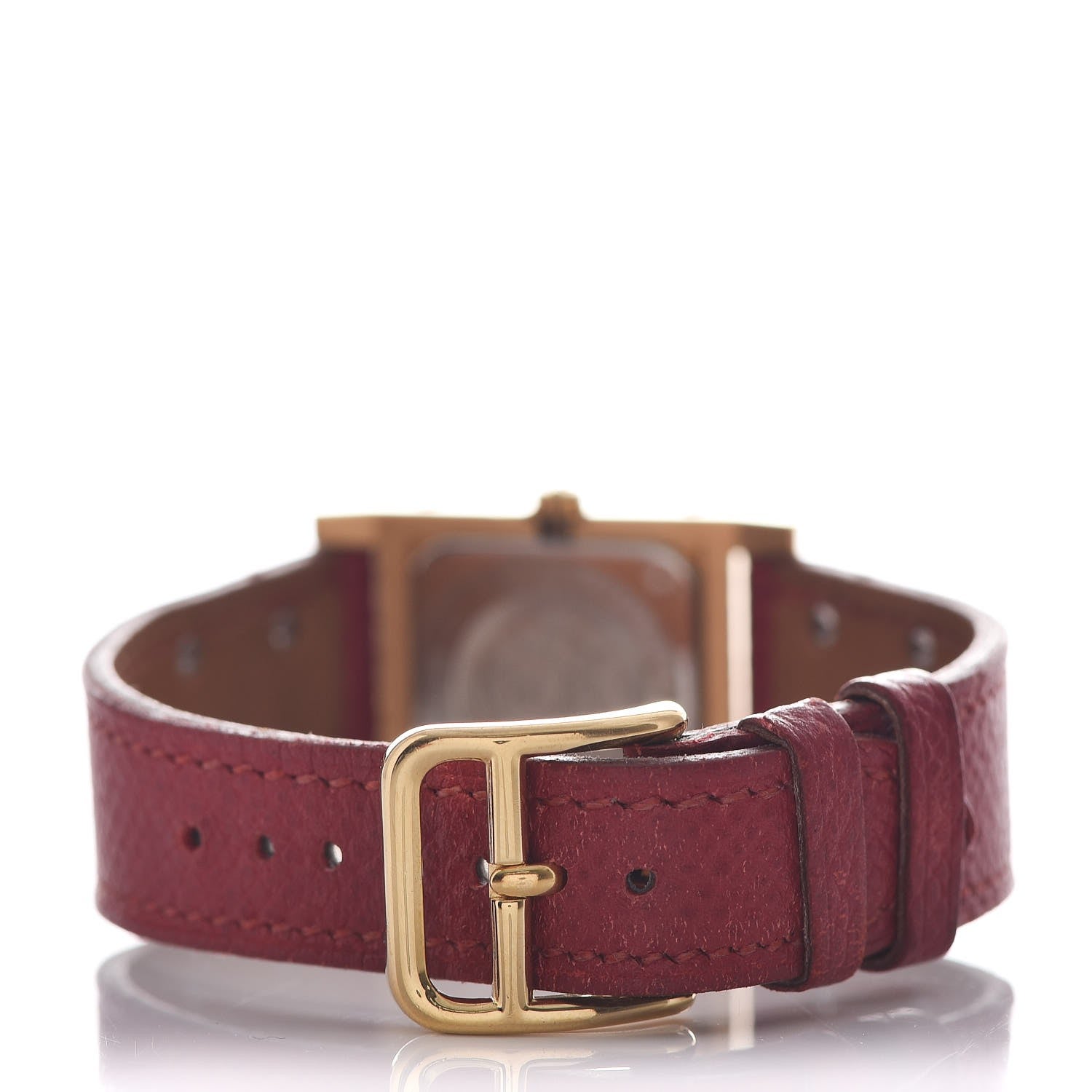 Hermes Stainless Steel Courchevel 23mm Medor Quartz Watch Rouge 4 of 10