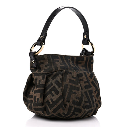 Fendi Zucca Mini Chef Hobo Tobacco 3 of 10