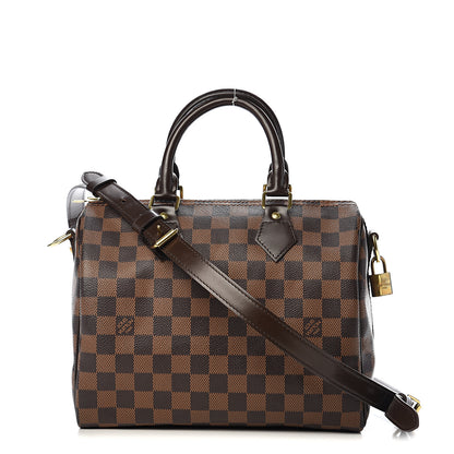 Louis Vuitton Damier Ebene Speedy Bandouliere 25 1 of 11