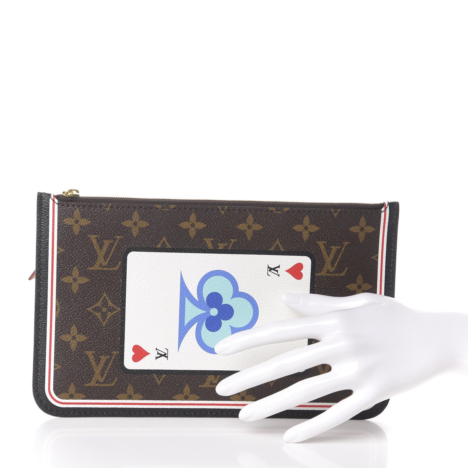 Louis Vuitton Monogram Game On Neverfull MM Pochette 2 of 7