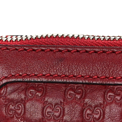 Gucci Soft Microguccissima Small Zippered Satchel Rosso 15 of 25