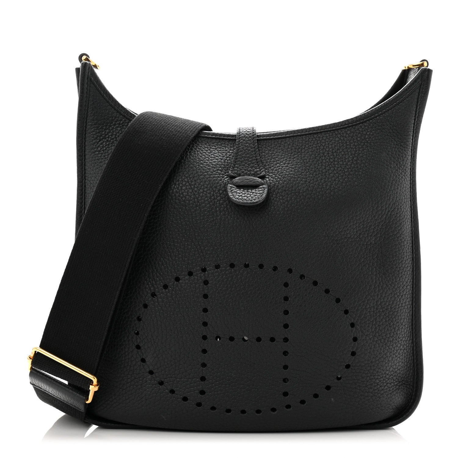 Hermes Taurillon Clemence Evelyne III PM Black PM Black 1 of 10