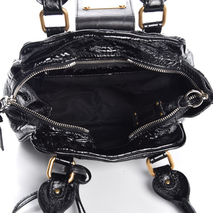 Chloe Patent Lambskin Small Paddington Satchel Black 5 of 8